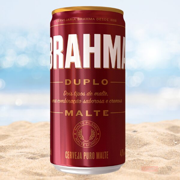 Cerveja Brahma Duplo Malte Lata 269ml