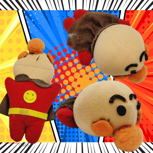 Pelúcia super Herói feliz – boneco heroi happy
