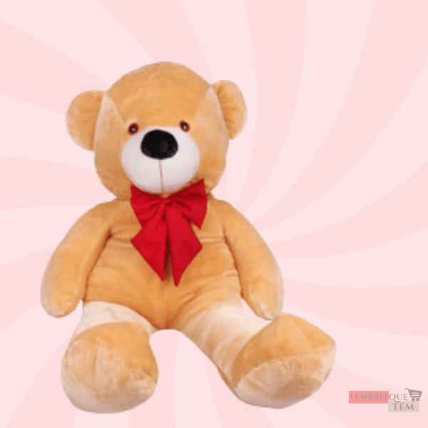 Urso Gigante Pelúcia Grande Teddy 1,10 Metros Ursao