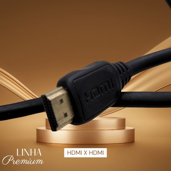 Cabo HDMI Full HD 1080p 1,50 mt Linha Premium
