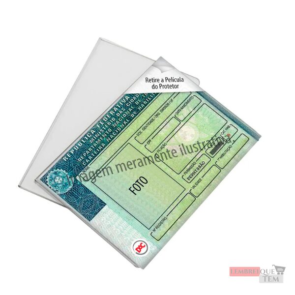 Protetor Rígido para CNH CARTÃO ETC