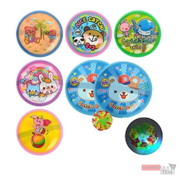 Brinquedo Kit Bola Bateu Colou Com Bola Ventosa Gruda Bola Cola Bola – Bolinha acende