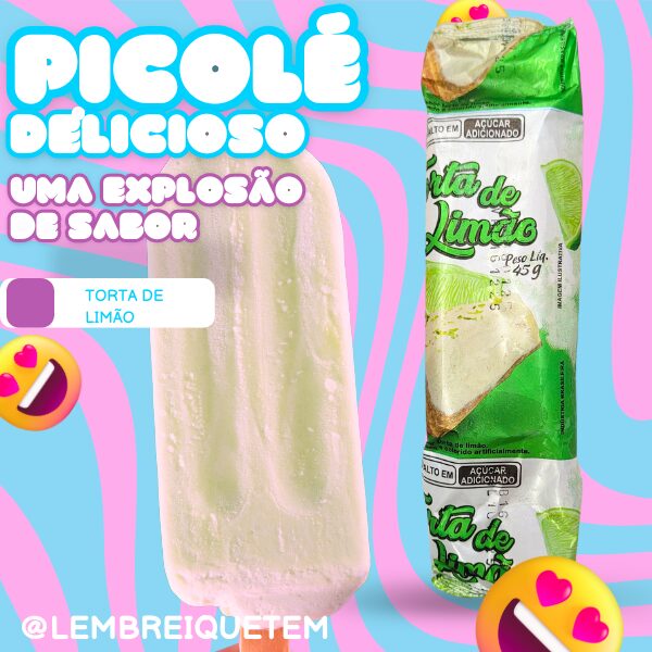 Picolé de Diversos Sabores – sobremesa gelada