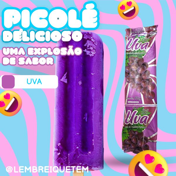 Picolé de Diversos Sabores – sobremesa gelada