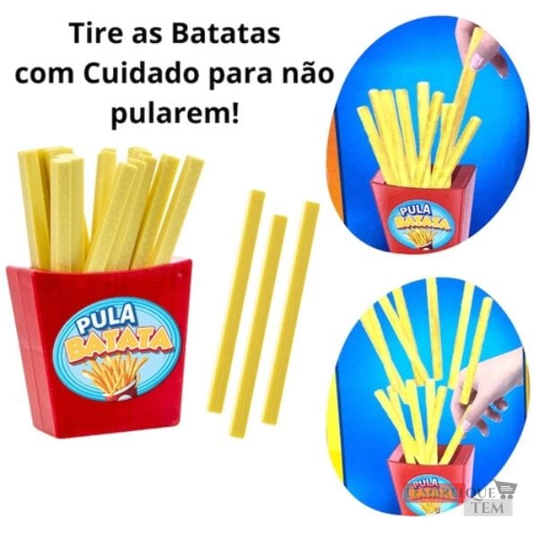 Brinquedo Pula Batata Puxa Batatinha Jogo Infantil Divertido Criança jogo para familia