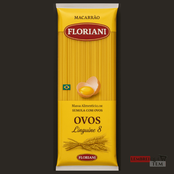 Macarrão Espaguete N° 8 com Ovos Floriani 500g