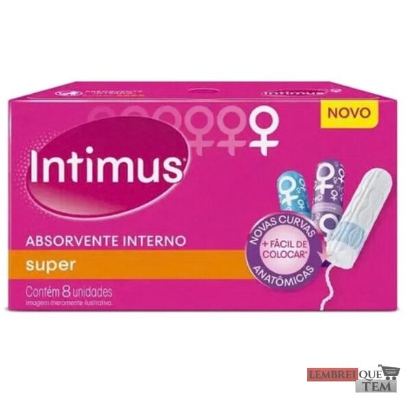 Absorvente Interno Intimus Discreto Super 8 – Mulher