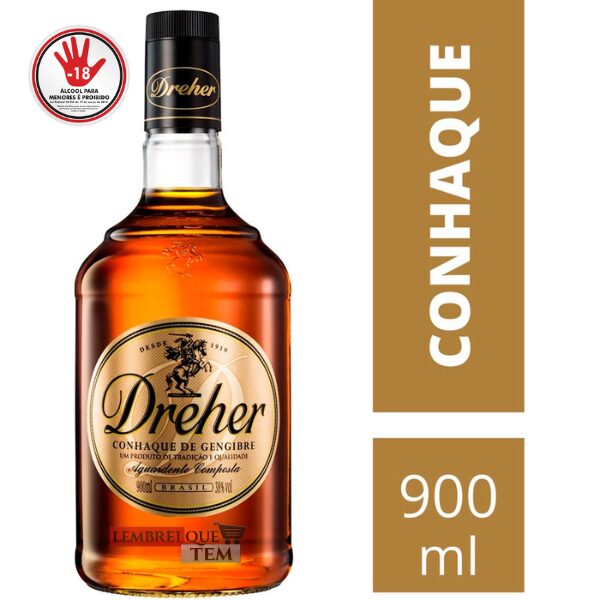 Conhaque Dreher 900ml – Bebida