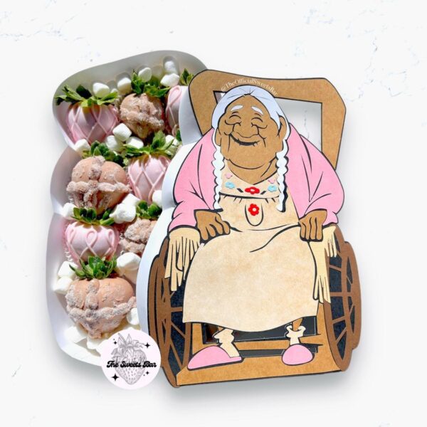 Archivo Digital para recortar y armar caja en forma de abuelita Coco