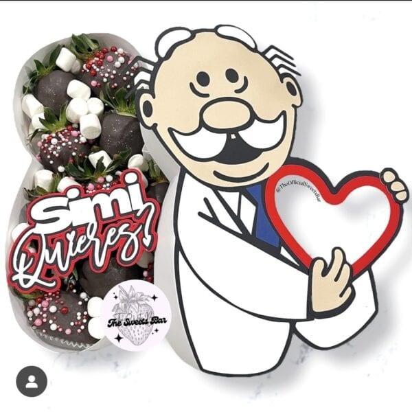 Archivo para recortar y armar caja en forma de doctor, san valentin, svg, studio, pdf