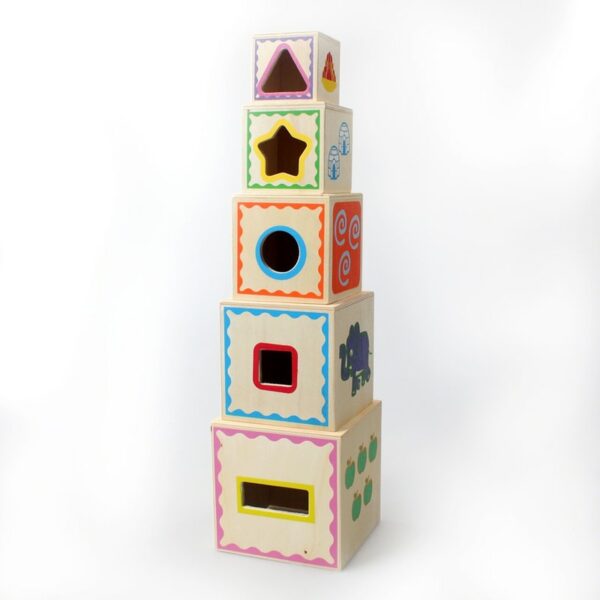Torre Apilable 5 Cubos - Imagen 4