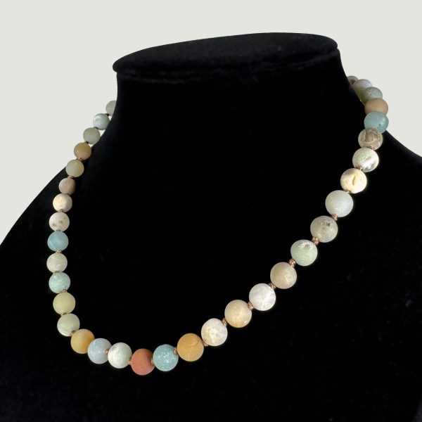 Natural Stone Bead Neacklace