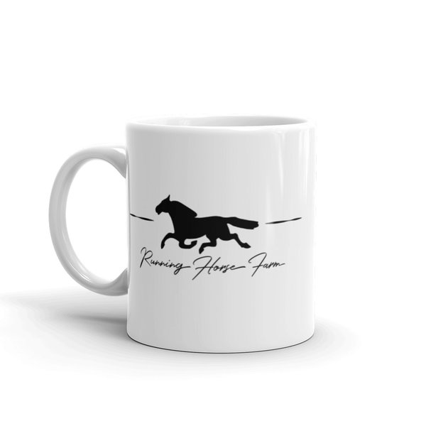 Running Horse Farm logo Mug - Image 2