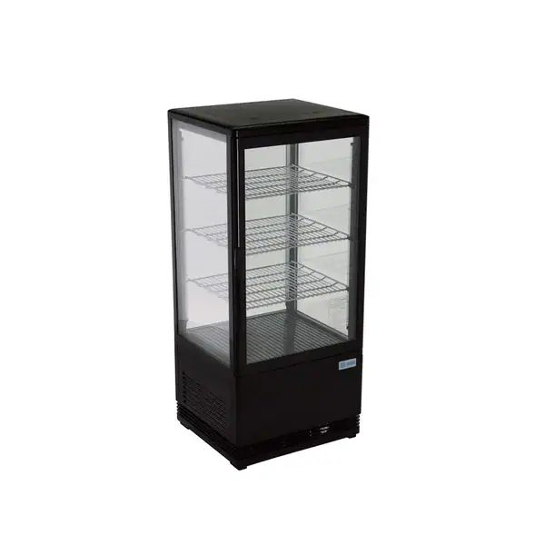 Refrigerador de Exhibición Panorámico 1 Puerta Recta