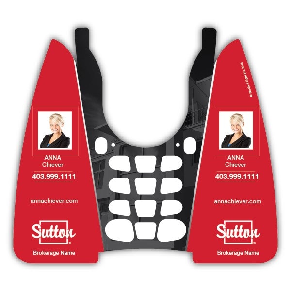 Sutton Realty  Sentrilock Wraps - Design Opt III