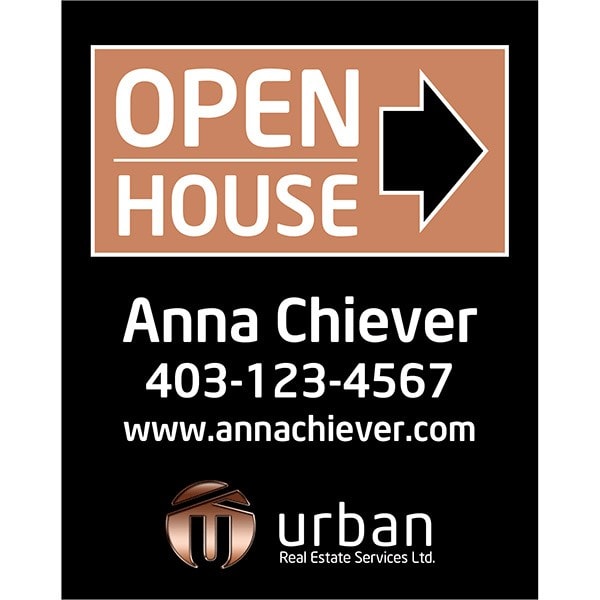 Urban Open House/Just Listed  A-frames