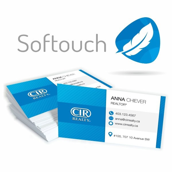 Ask About Soft Touch Business Cards