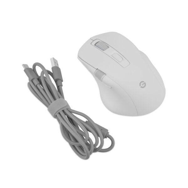 Mouse Gamer Inalámbrico Getttech GGM Blanco