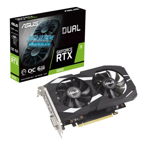 Tarjeta De Vídeo Asus Dual GeForce RTX 3050, 6 Gb