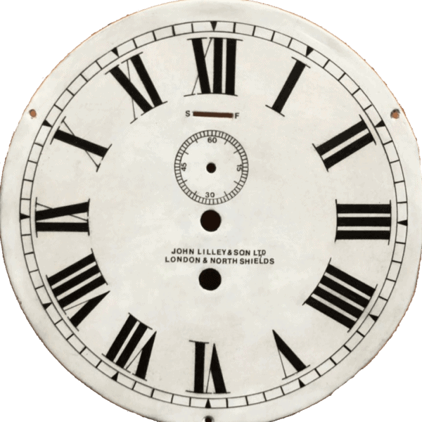 Clock dial restoration