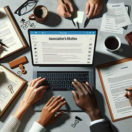 Modification des statuts d'une association en ligne