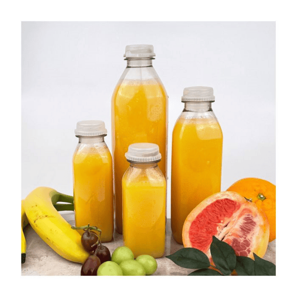 Clear Bottles & Lids