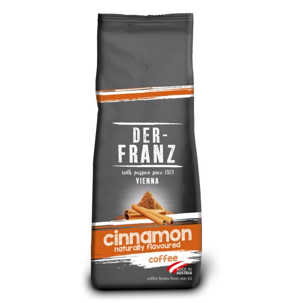 Kaffee mit Zimt aromatisiert, ganze Bohne, 1x 500g