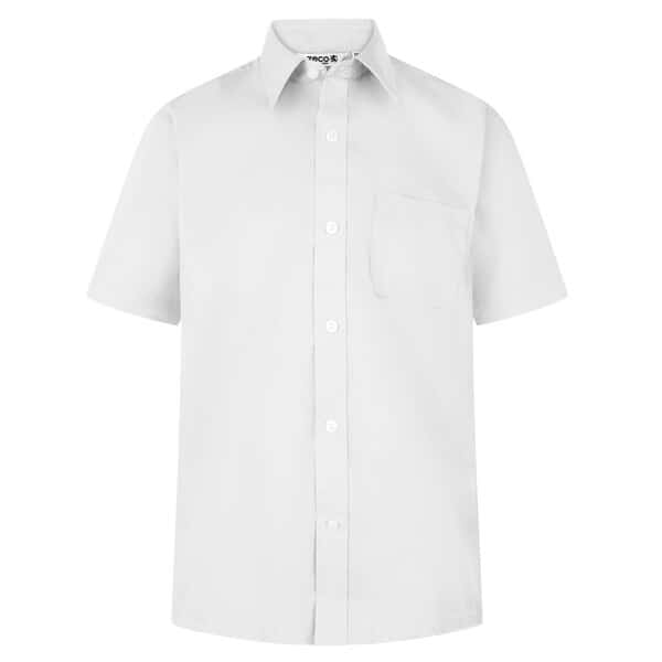 Boys Twin Pack White Shirt -Non Iron