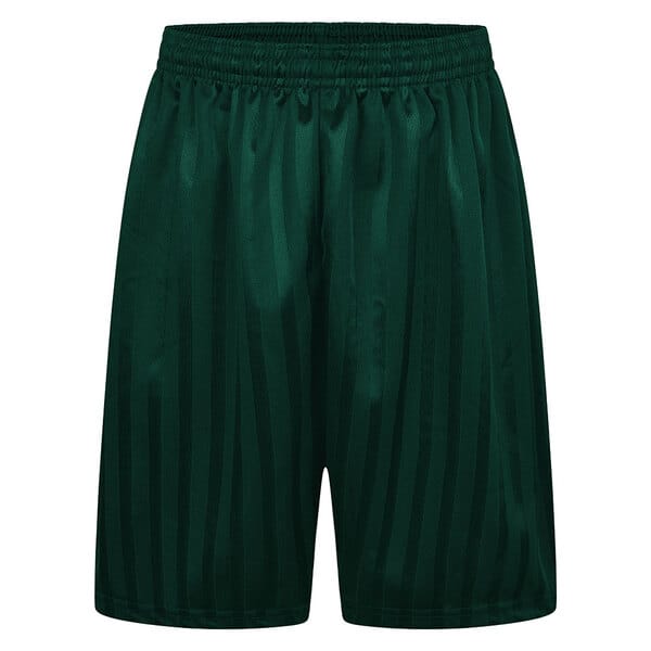 Shadow Stripe Shorts - Bottle Green