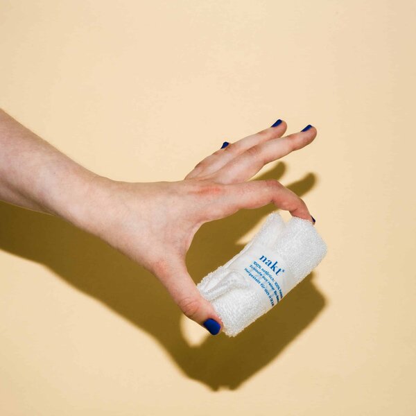 Abschminktuch Nur mit Wasser natürlich plastikfrei Abschminken hautfreundlich