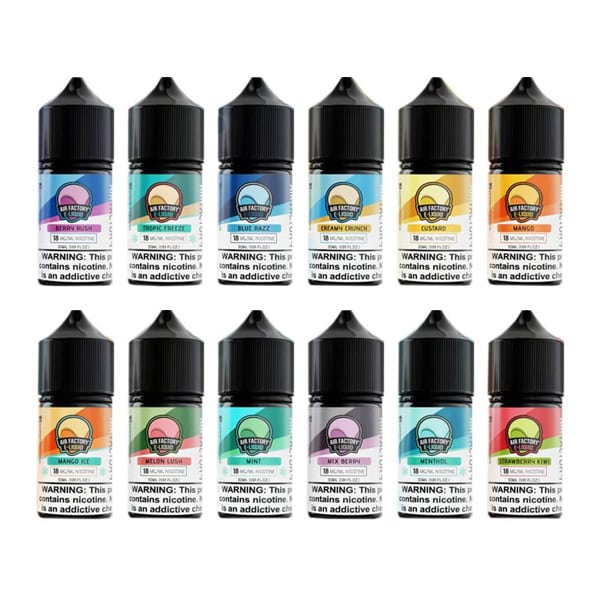 AIR FACTORY エアファクトリー・ニコチンリキッド・JUUL詰め替え用Eリキッド