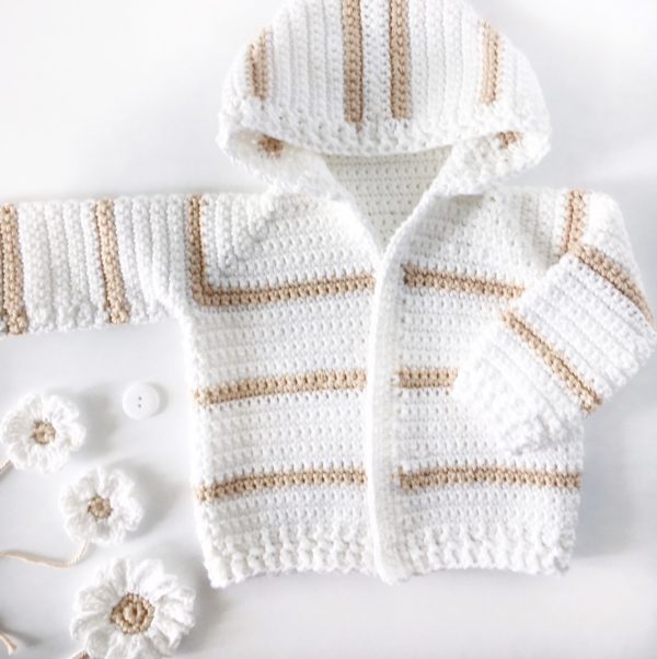 Single Crochet Baby Sweater Single Crochet Baby Sweater