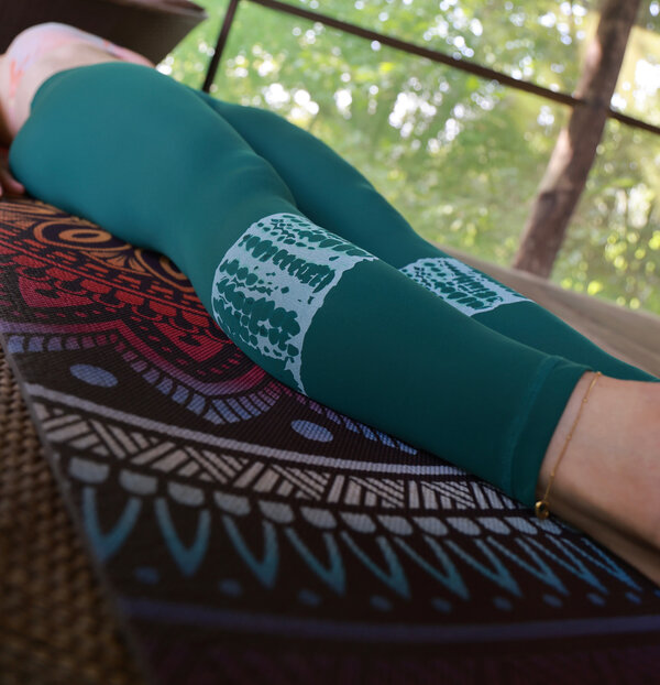 Legging Pilates -Vert - Oblik Paris