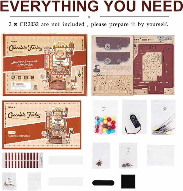 Schokoladenfabrik Kugelbahn - Inhalt