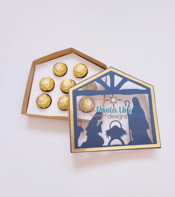 Caja Nacimiento archivo para cortar y armar