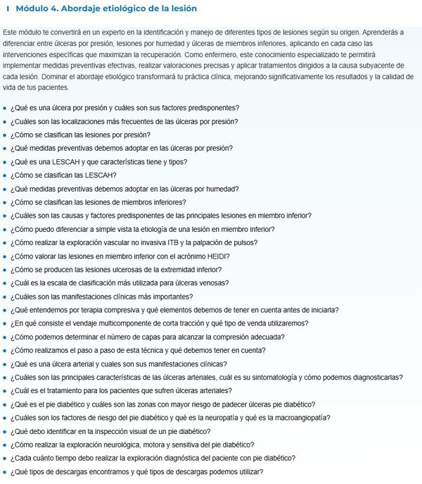 Formación Avanzada Élite Wounds "Aprende a Curar" - Imagen 7