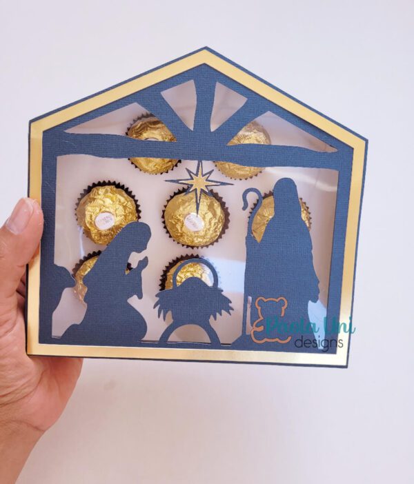 Caja Nacimiento archivo para cortar y armar