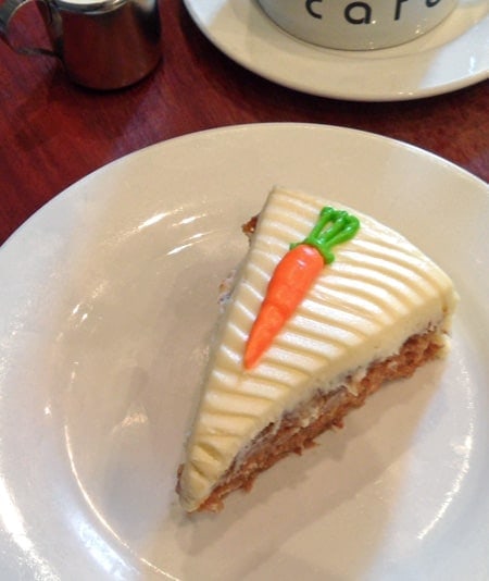Yummy Carrot Cake JOMA Cafe's Carrot Cake