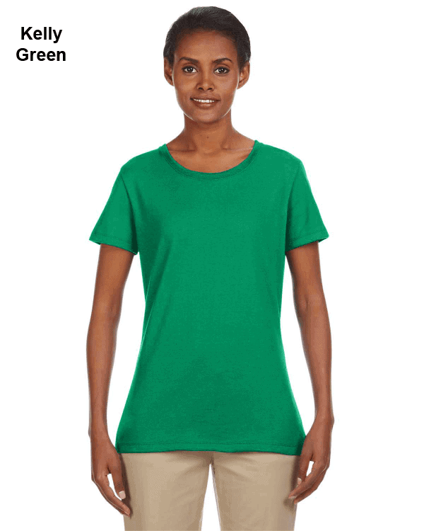 Jerzees Ladies 5.6 oz. DRI-POWER ACTIVE T-Shirt Kelly Green