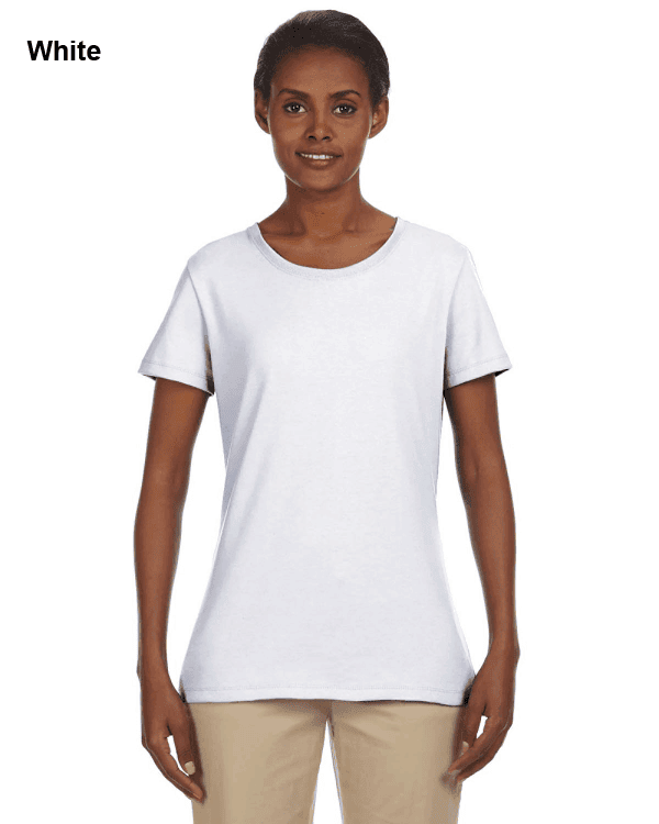Jerzees Ladies 5.6 oz. DRI-POWER ACTIVE T-Shirt White