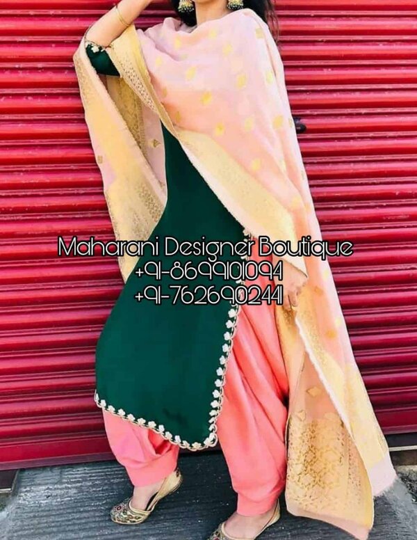 Fashionable punjabi suit clearance