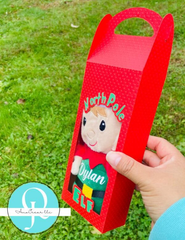 Caja Para Elfos con certificado de adopcion