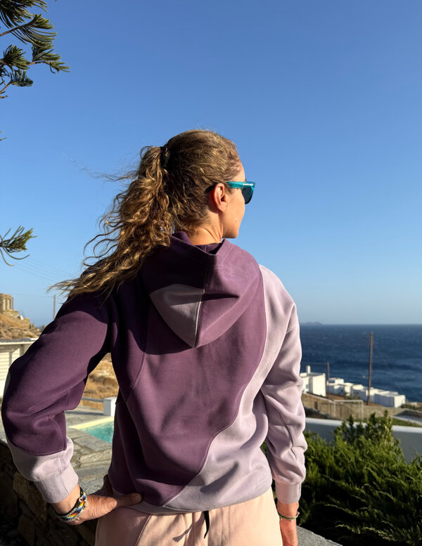 Sweat capuche "vagues" – Image 4