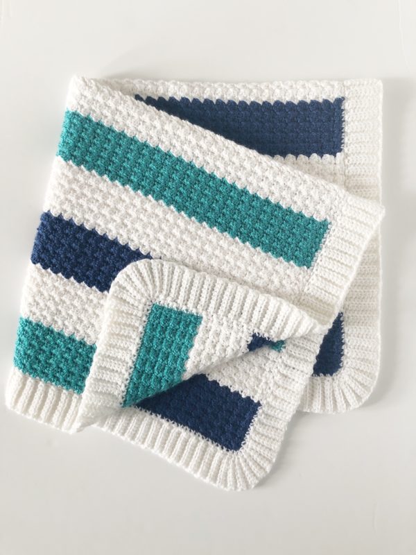 Crochet Nautical Baby Blanket Daisy Farm Crafts Crochet Nautical Baby Blanket Daisy Farm Crafts