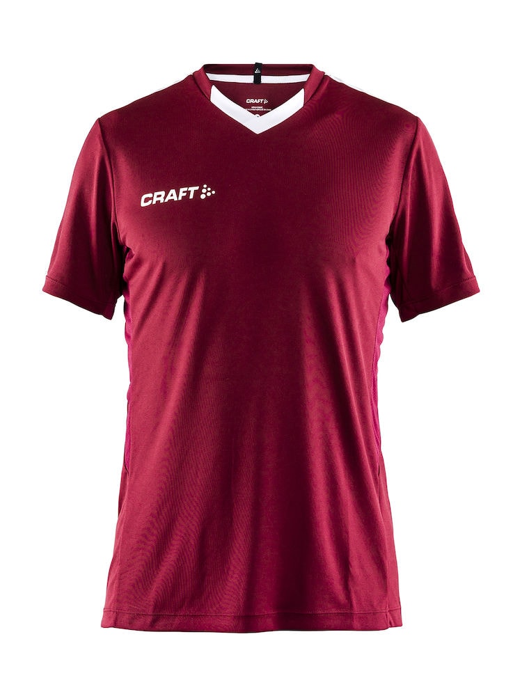 Jersey made of stretchy and functional fabric offering superior moisture transport for maximum performance. Mesh panels in the armpits provide efficient bodytemperature management while great elasticity and ergonomic design ensure comfortable fit and optimal freedom of movement. Comes with a V neck that matches the contrasting side stripes for extra distinction that fits the corporate identity even better.