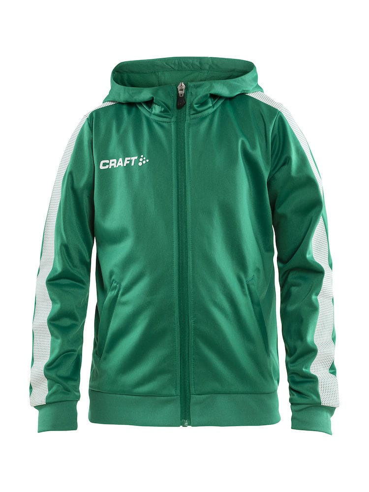 Comfortable hooded jacket made of soft and functional polyester designed for low intensity activities as well as relaxing. The jacket comes with two pockets and contrast stripes on sleeves for an unique look. Your corporate identity can always find its match thanks to the wide range of colors.