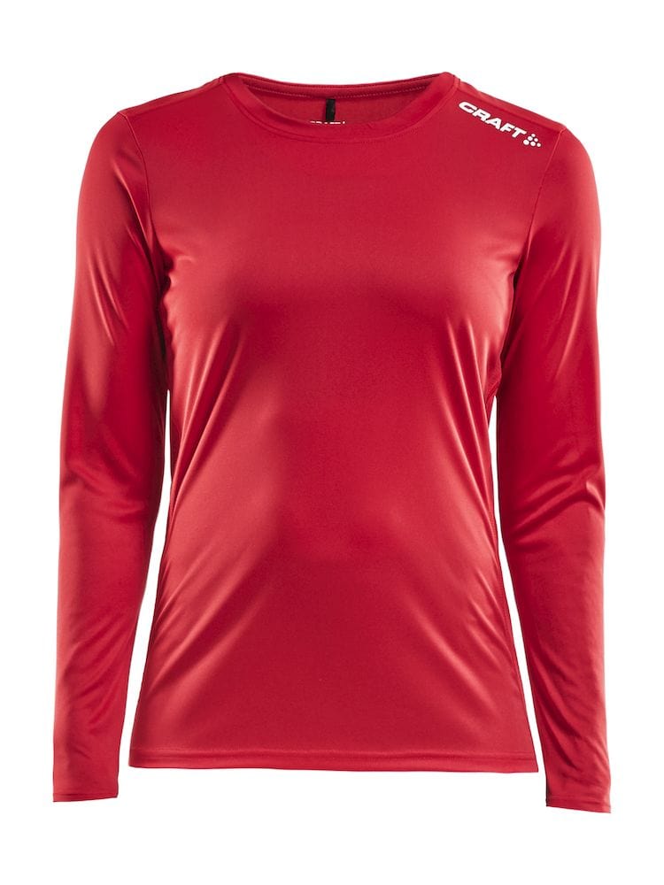 Rush LS Tee is a long-sleeved tee made of lightweigt and functional fabric that offers efficient moisture transport and cooling. Mesh inserts in armpits for extra ventilation. Perfect for branding with your company logo?s.