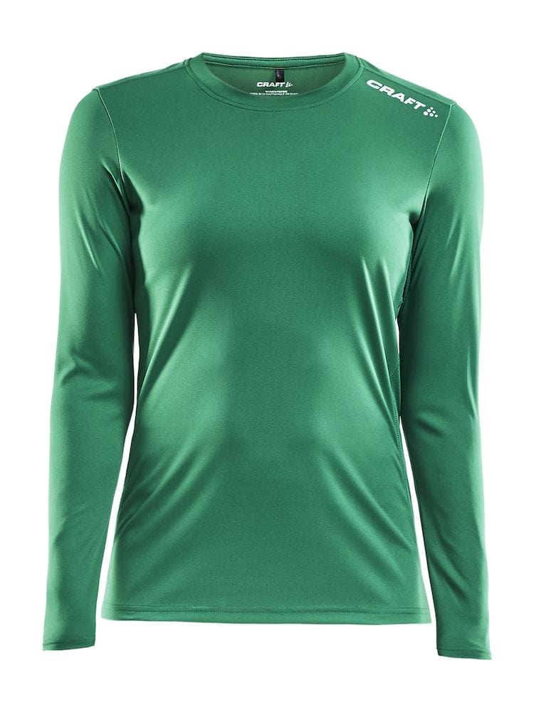 Rush LS Tee is a long-sleeved tee made of lightweigt and functional fabric that offers efficient moisture transport and cooling. Mesh inserts in armpits for extra ventilation. Perfect for branding with your company logo?s.