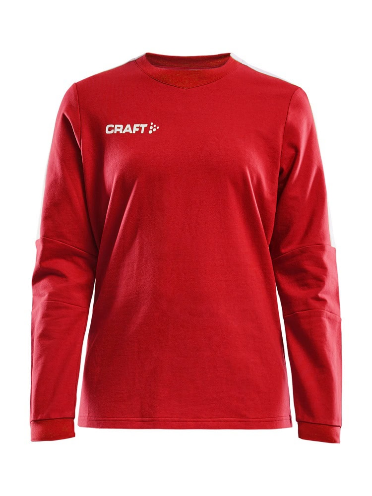 Sweatshirt made of a soft polyester/cotton blend that provides great comfort. Comes with a contrast panel on shoulders and sleeves. A perfect match to Progress GK Sweatpants.