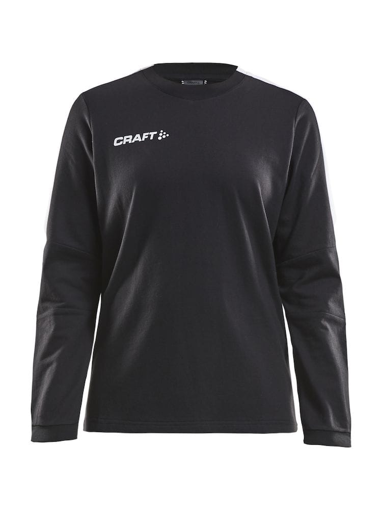 Sweatshirt made of a soft polyester/cotton blend that provides great comfort. Comes with a contrast panel on shoulders and sleeves. A perfect match to Progress GK Sweatpants.